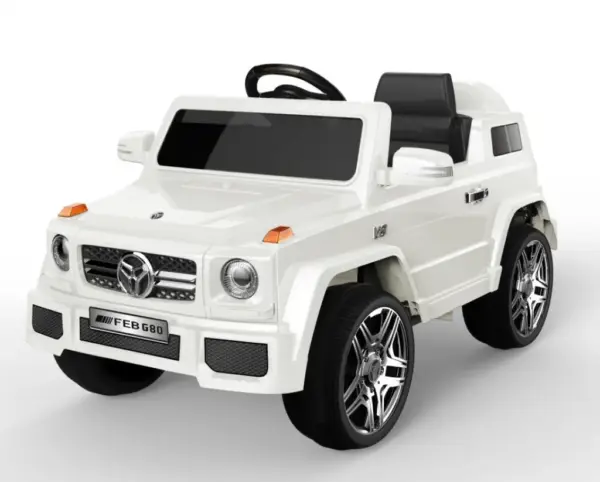 Ел-мобіль FL1058 EVA WHITE джип на Bluetooth 2.4G Р/У 2*6V4.5AH мотор 2*25W з MP3 117*69*53 /1/