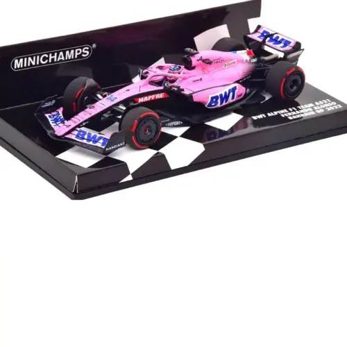 95114.jpg Модель Alpine F1 A522 GP Bahrain 2022 Alonso Minichamps 1:43