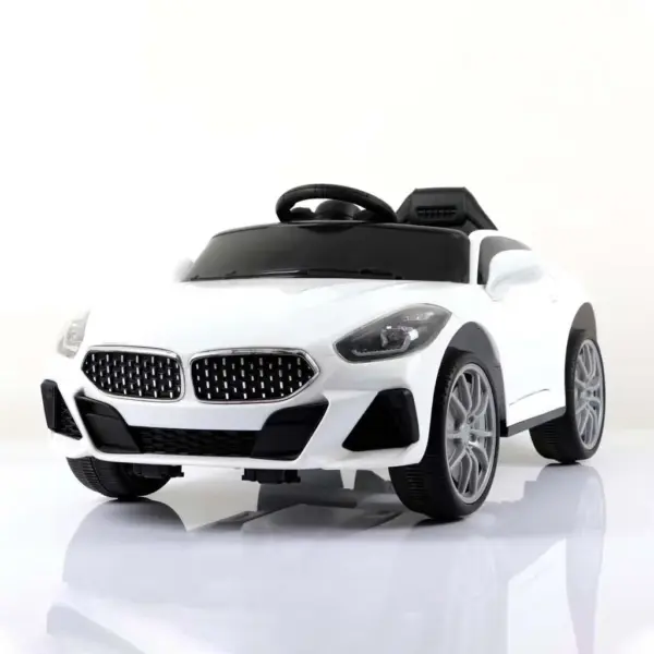 Дитячий електромобіль T-7661 EVA WHITE легковий з Bluetooth 2.4G Р/У 6V7AH мотор 2*18W з MP3