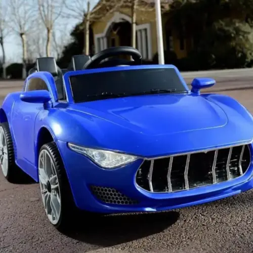 97580.jpg Ел-мобіль T-7637 EVA BLUE легковий на Bluetooth 2.4G Р/У 2*6V4AH мотор 2*25W з MP3 105*55*45 /1/