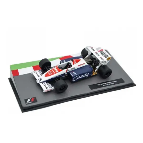 ayrton_senna_toleman_tg184__19_formula1_1984_1.jpg Модель боліда Ayrton Senna Toleman TG184 #19 Formula1 1984 – 1:43