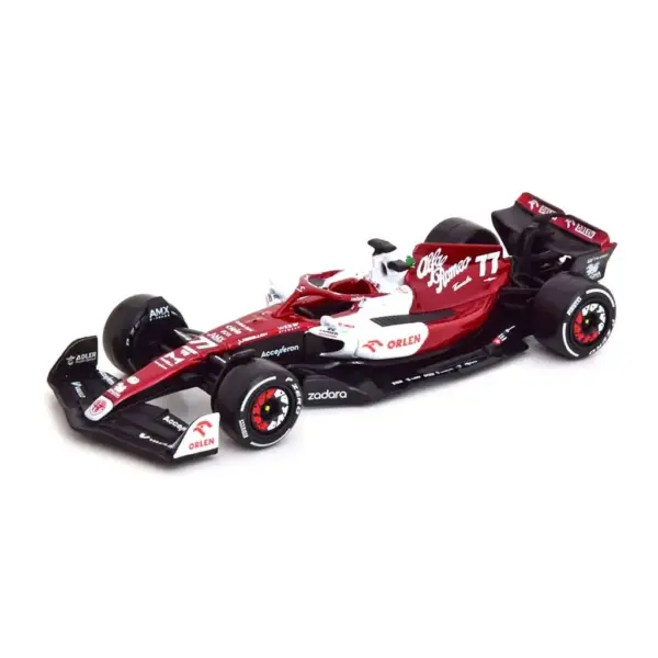 Модель боліда Alfa Romeo C42 2022 BOTTAS – 1:43