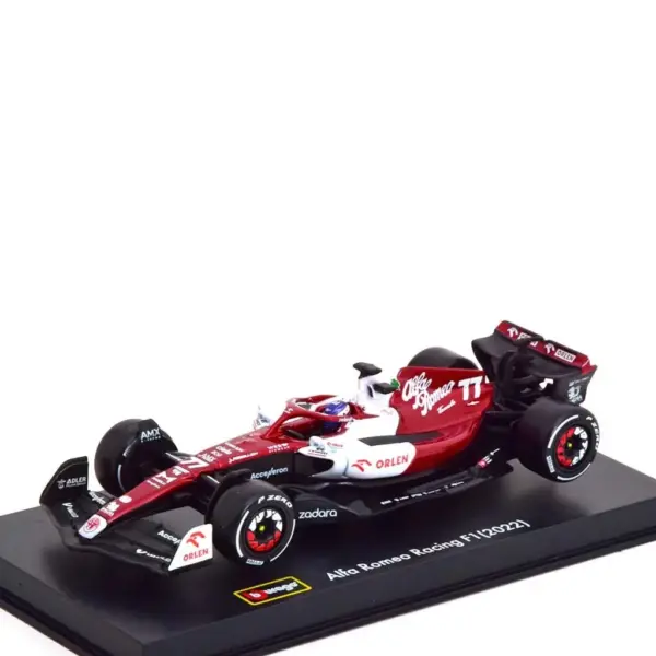 Модель боліда Alfa Romeo C42 2022 BOTTAS – 1:43 - З ПОДІУМОМ