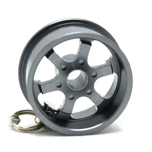 Колесний диск з карабіном - СІРИЙ