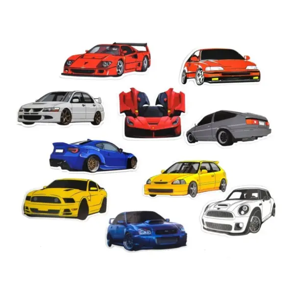 Набір стікерів - #DRC 12