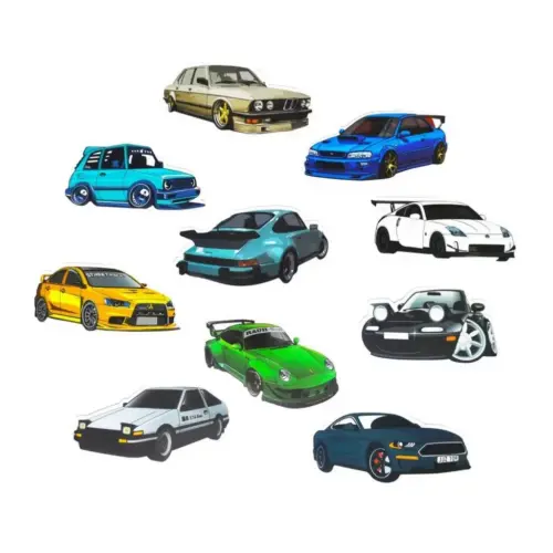 Набір стікерів - #DRC 20