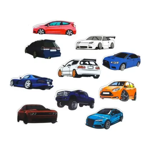 Набір стікерів - #DRC 3