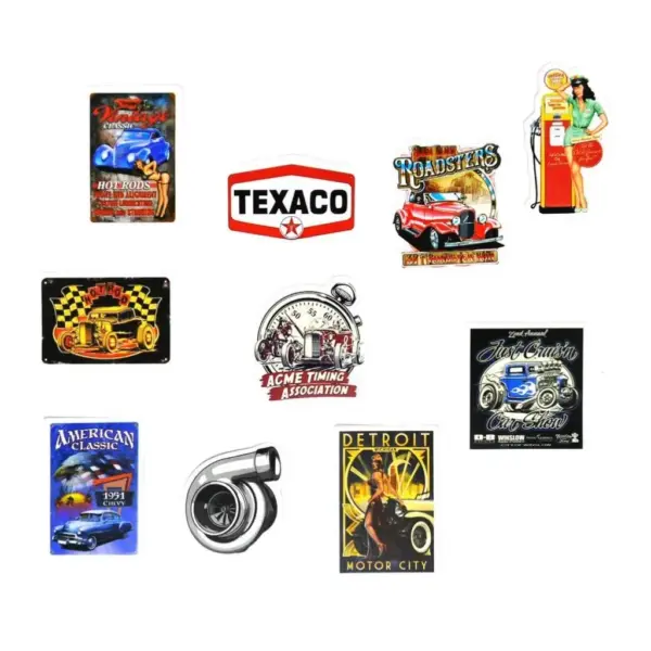 Набір стікерів - #DRC 4