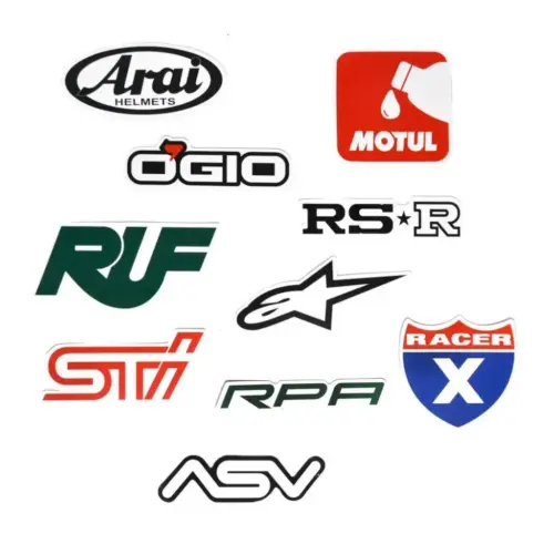 Набір стікерів - #DRC 5