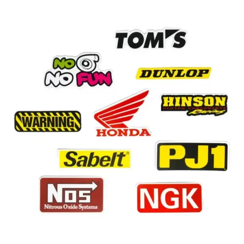 Набір стікерів - #DRC 9