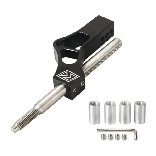 Довга ручка важеля КПП "MR.HELLO" - ЧОРНА