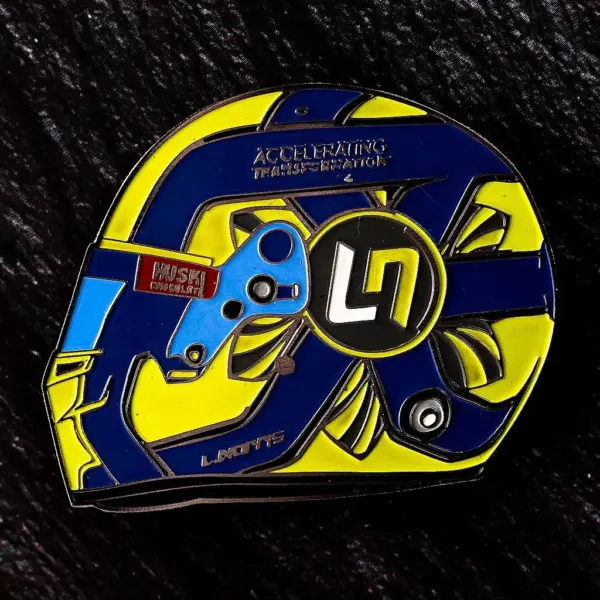 Пін-значок - шолом Lando Norris F1 2020