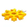 multitul_sneginka_geltij_2.jpg Брелок мультитул "Снежинка" 18 в 1 - YELLOW