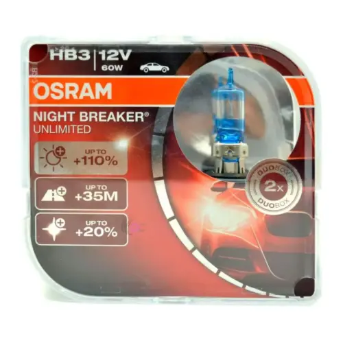 OSRAM NIGHT BREAKER UNLIMITED HB3 60W 12V