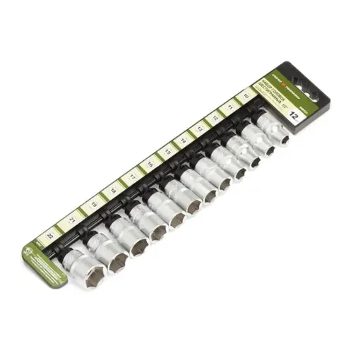 Набір шестигранних головок 1/2 12 предметів ДТ/20 Дело Техники 620121