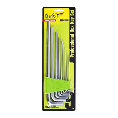 Набір шестигранних ключів Alloid НШ-0918D 1.5-10 мм для авто