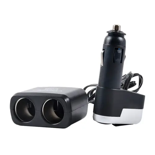 Розгалужувач прикурювача Carlife CS303 2в1 + USB