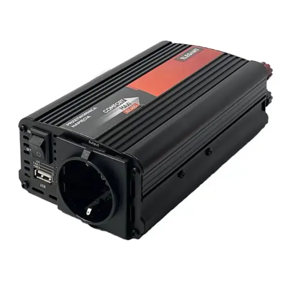 Автомобільний інвертор 12В-220В - Elegant EL 101 400