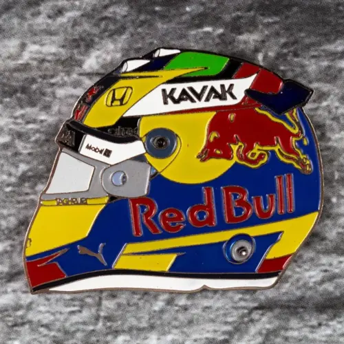 Пін-значок - шолом Sergio Perez F1 Red Bull 2021