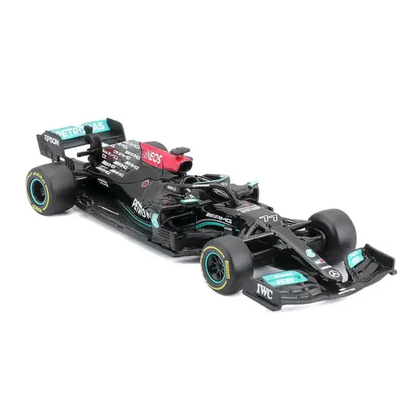 Модель боліда Mercedes AMG F1 W12 #77 Bottas 2021 – 1:43