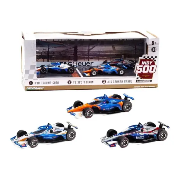thumb_10885-gl-multi-2020-indianapolis-500-podium-set-of-3-indycars-diecast-toy-car-1__45525.jpg Моделі Podium Set of 3 IndyCars from the "105th Indy 500" 2021 - 1:64