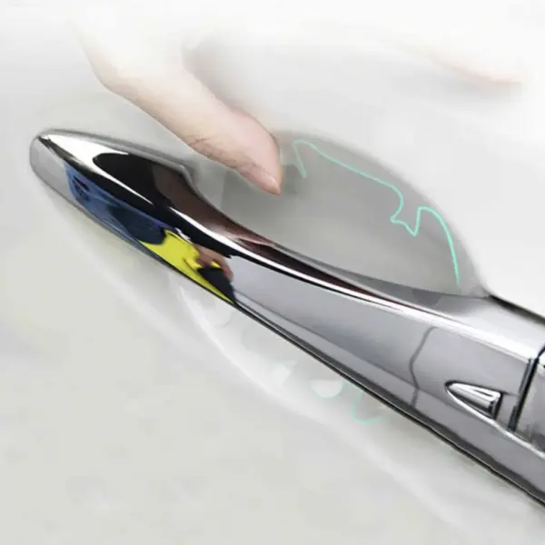 Захисна плівка під дверні ручки (Прозора)