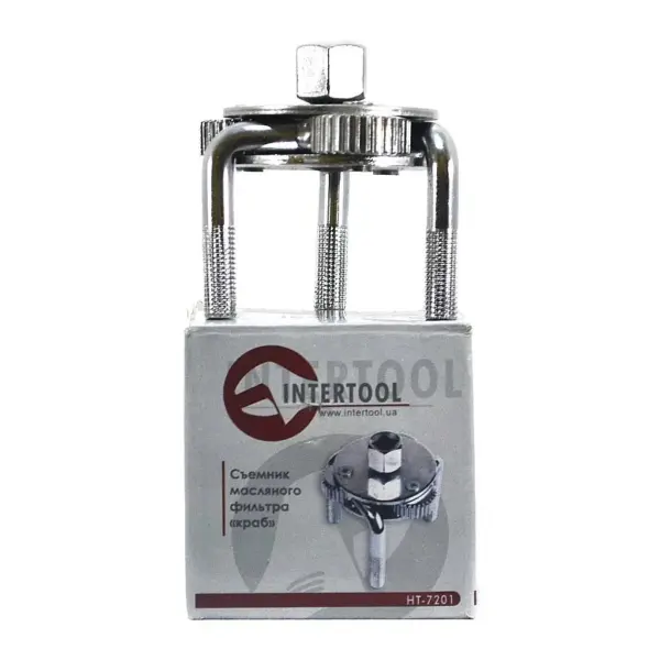 Знімач масляного фільтра "краб" - INTERTOOL HT-7201