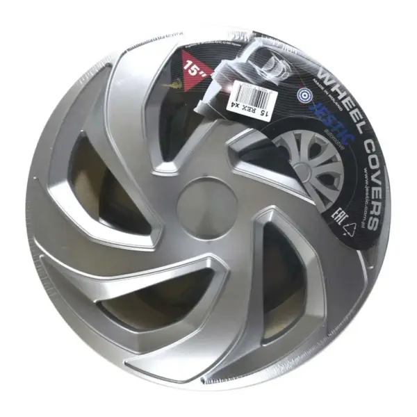 Ковпаки на диски (колеса авто) - JESTIC REX GREY 15