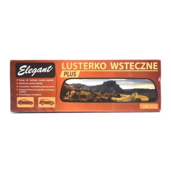 Внутрішньосалонне дзеркало заднього виду Elegant EL 100 511, 250 мм