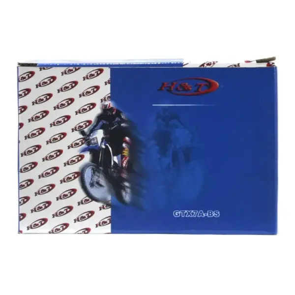 Мото акумулятор H&T 6СТ-7 Gel (GTX7A-BS)