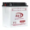 Мото акумулятор - H&T 12V 12N9-3A 9Ah
