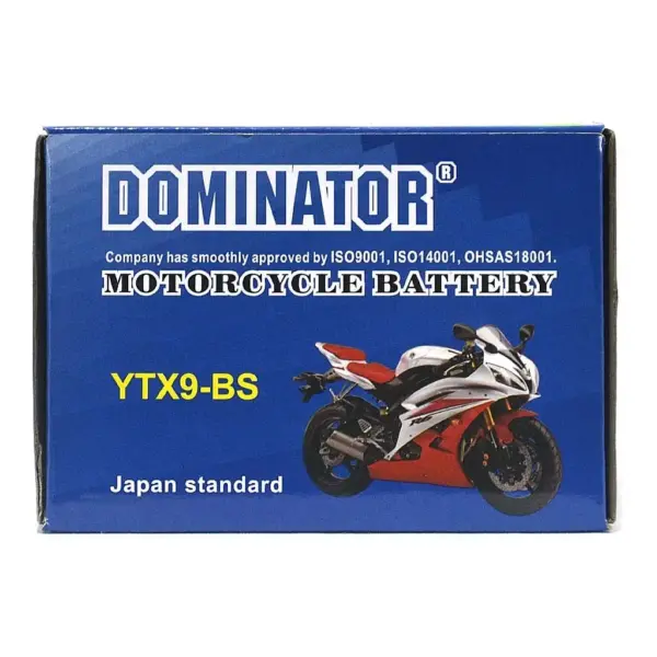 Мото акумулятор - H&T 12V 12N9-3A 9Ah