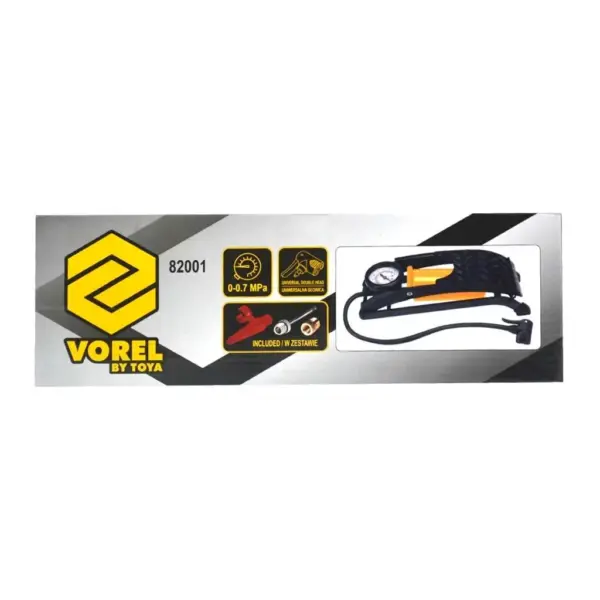 Насос автомобільний ножний - VOREL 82001