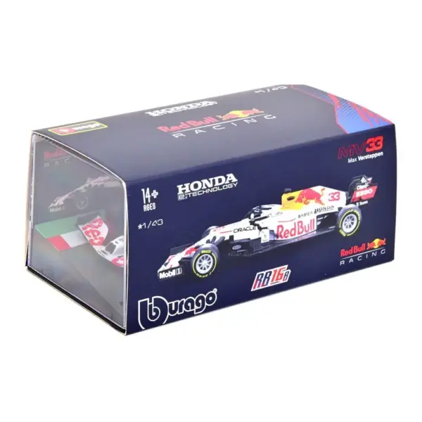 Модель боліда Red Bull RB16B GP Turkey World Champion 2021 Verstappen – 1:43
