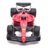 Модель Ferrari F1-75 Medium Tyres 2022 Leclerc Bburago 1:18