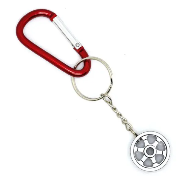 Колесний диск з карабіном - СІРИЙ