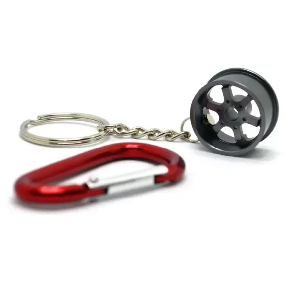 Колесний диск з карабіном - СІРИЙ