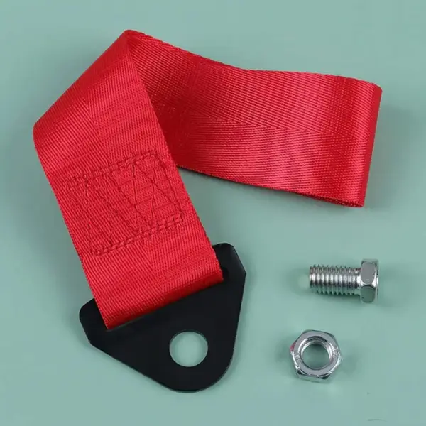 Червона М'яка буксирувальна петля з болтом