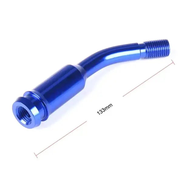 Вигнута тюнінг-ручка важеля КПП - BLUE