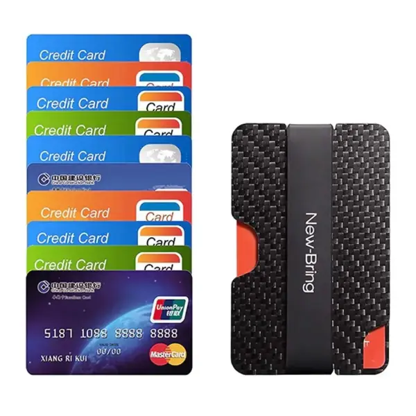 Карбоновий кардхолдер для банківських карток з RFID-захистом