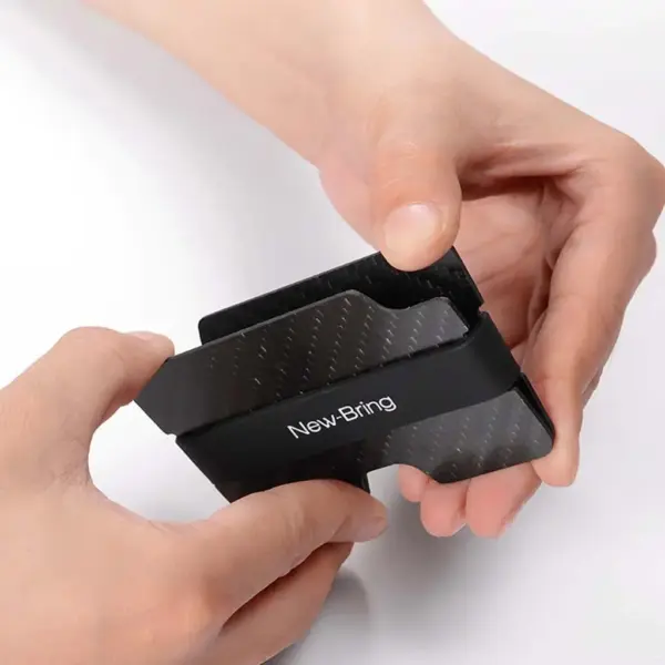 Карбоновий кардхолдер для банківських карток з RFID-захистом