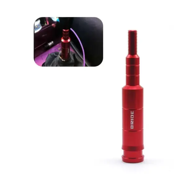 Кастомна кулиса важеля КПП "BRIDE" - ЧЕРВОНА