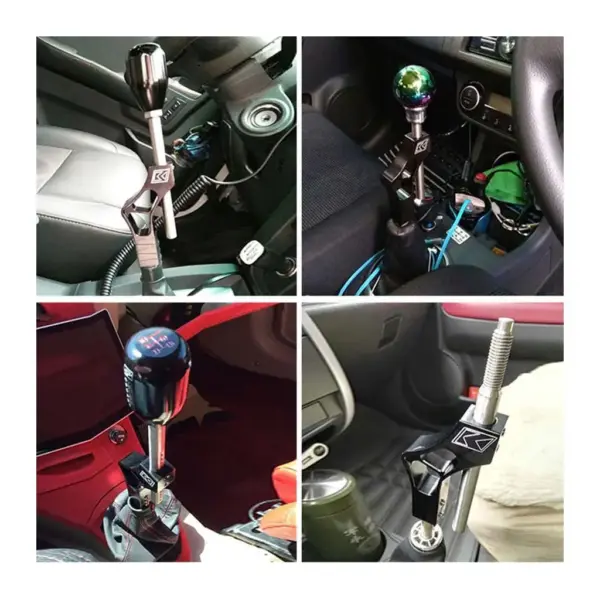 Довга ручка важеля КПП "MR.HELLO" - ЧОРНА