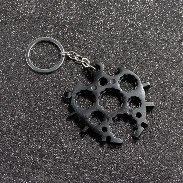 Брелок мультитул "Черепаха" 20 в 1 - BLACK