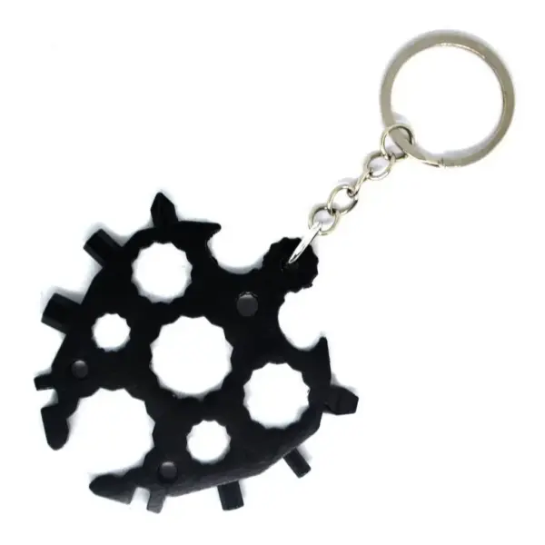 Брелок мультитул "Черепаха" 20 в 1 - BLACK