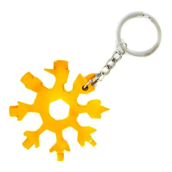 thumb_multitul_sneginka_geltij_1.jpg Брелок мультитул "Снежинка" 18 в 1 - YELLOW