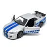 Nissan Skyline Ares GTR R34 Diecasts Fast & Furious Paul Walker - 1:36