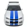 Nissan Skyline Ares GTR R34 Diecasts Fast & Furious Paul Walker - 1:36