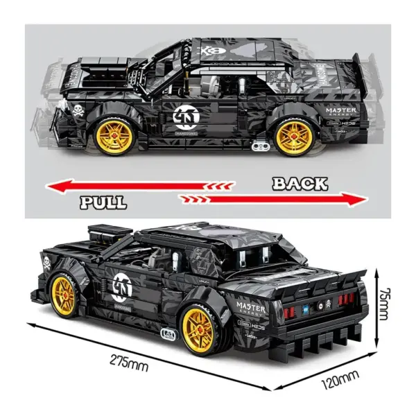 Конструктор Ford Mustang - Репліка Hoonicorn Ken Block 43