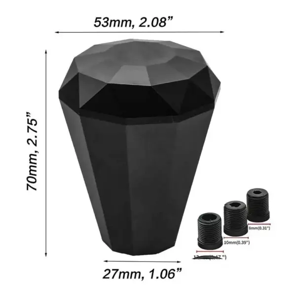 Універсальна ручка важеля КПП "Чорний Алмаз"